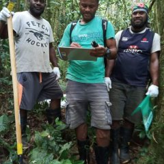 Soil sampling has begun at Korokayiu June 22. 2021