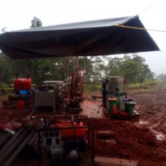 Drilling at Korokayiu commenced Sept.3,2020